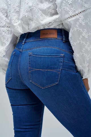 Jean bootcut - Bleu