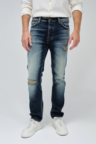 Jean regular - Bleu