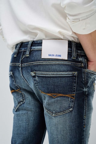 Jean regular - Bleu