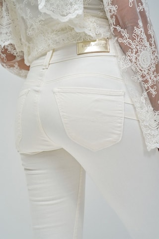 Pantalon bootcut - Blanc
