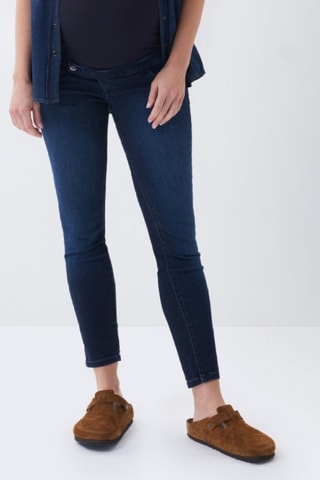 Jean skinny de maternité - Bleu