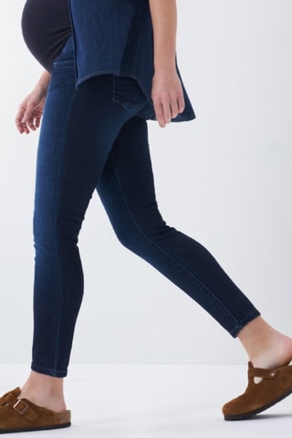 Jean skinny de maternité - Bleu