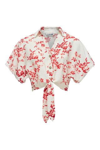 Chemise loose - Rouge