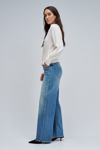 Blouse slim - Blanc