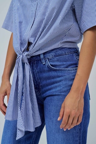 Chemise loose - Bleu