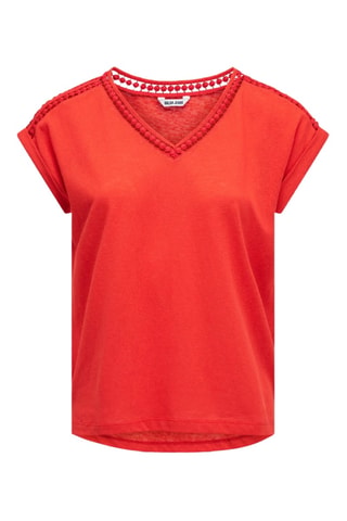 T-shirt slim - Rouge