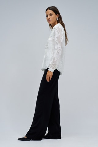 Blouse regular - Blanc