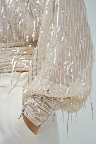 Blouse slim - Beige