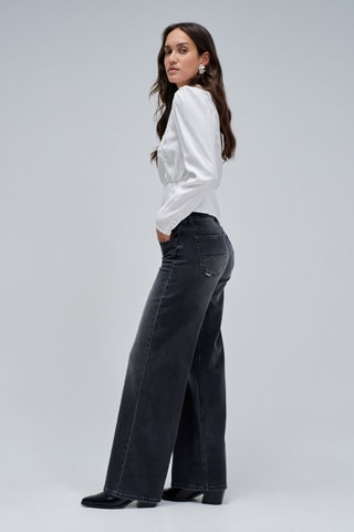Blouse slim - Blanc