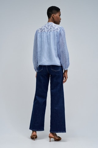Chemise regular - Bleu