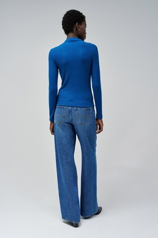 Pull slim - Bleu