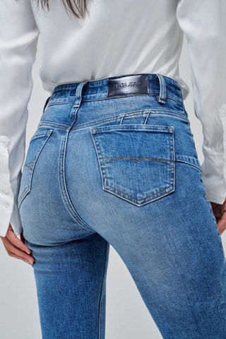 Jean 7/8 - Bleu