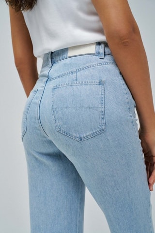 Jean taille haute - Bleu