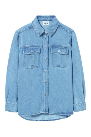 Oversized Blouse - Blauw