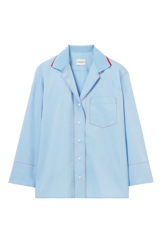Oversized Blouse - Lichtblauw