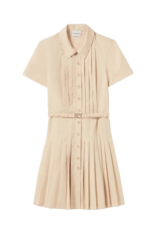 Blouse-jurk - Beige