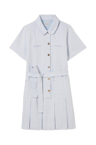 Blouse-jurk - Blauw