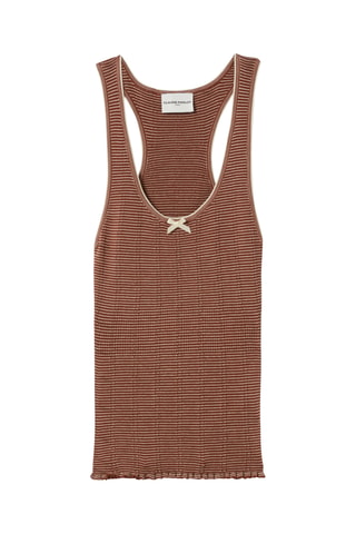 Sweater slim fit - Bruin