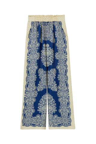 Broek met Hoge Taille - Multicolor