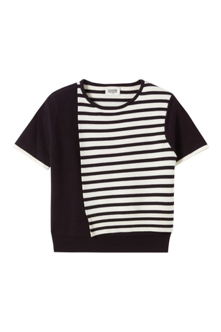 Wollen Sweater - Wit en zwart