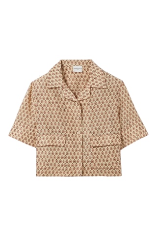Ramie Blouse - Beige