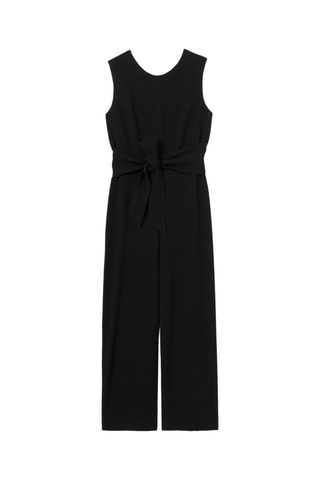 Mouwloze Jumpsuit - Zwart