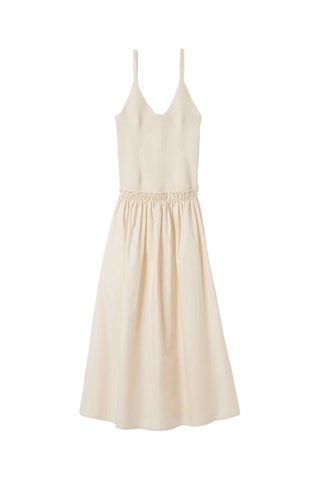 Midi-jurk - Beige