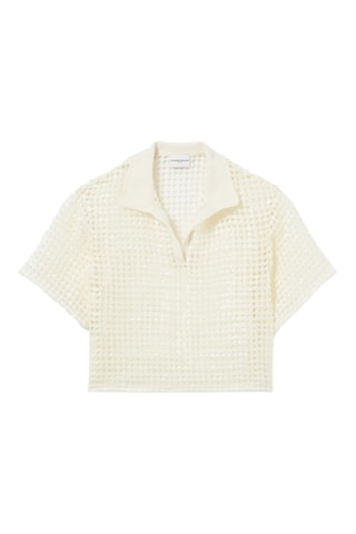 Oversized Top - Ecru