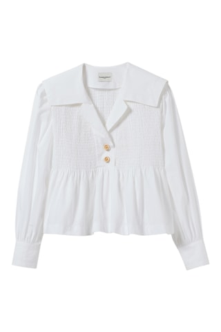 Top regular fit - Wit