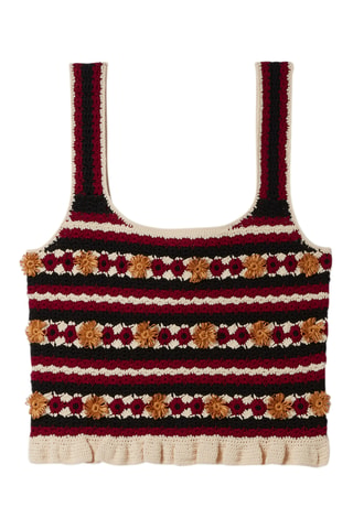 Mouwloze Top - Multicolor