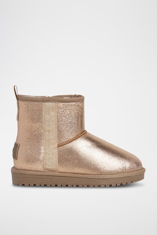 Bottines fourrées Diss Party G -  Doré