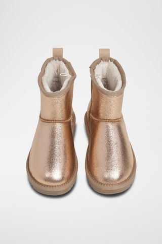 Bottines fourrées Diss Party G -  Doré
