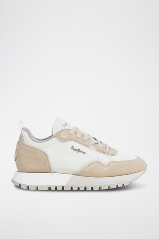 Chaussures de running en nubuck  Ari Soft W -  Beige
