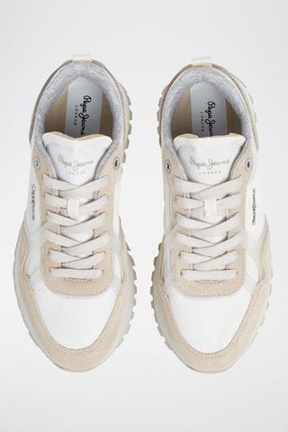 Chaussures de running en nubuck  Ari Soft W -  Beige