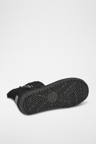 Bottines fourrées en cuir Diss Urban W -  Noir