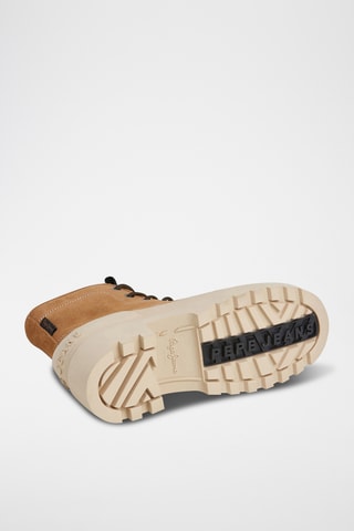 Bottines en cuir Hale Basic W -  Marron