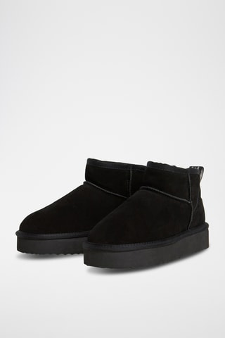 Boots en cuir Dissy Young W -  Noir
