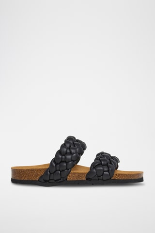 Mules Oban Double Tresse 2 W -  Noir
