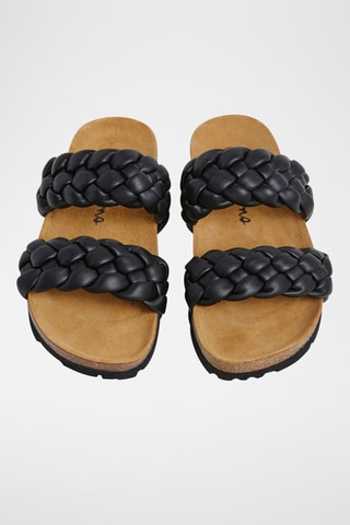 Mules Oban Double Tresse 2 W -  Noir