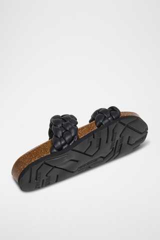 Mules Oban Double Tresse 2 W -  Noir
