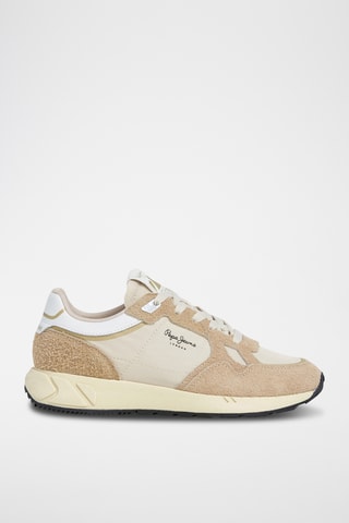 Baskets en cuir  Marlon Vibe W -  Beige