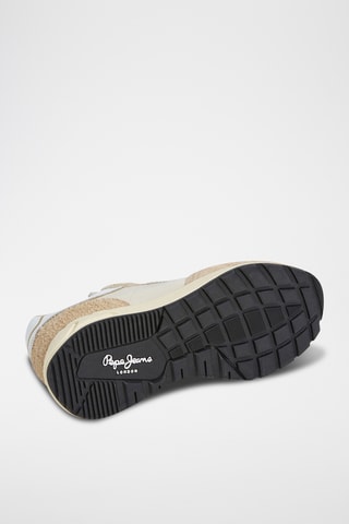 Baskets en cuir  Marlon Vibe W -  Beige