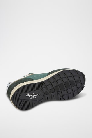 Baskets en nubuck Marlon Metal W -  Vert