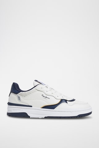 Baskets en cuir Chester Basic M -  Blanc