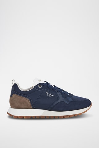 Baskets en nubuck Ari Club M -  Bleu marine