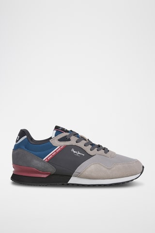 Baskets en nubuck London Brick M -  Gris