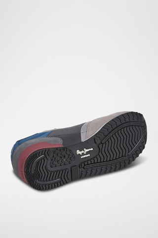 Baskets en nubuck London Brick M -  Gris