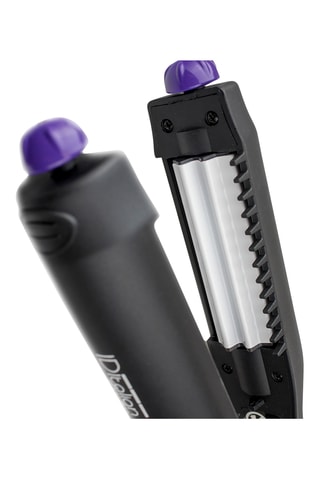 4-in-1 Pro-rotating Stijltang - Zwart & Paars - 230°C