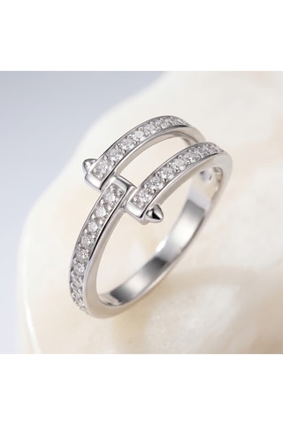 Anillo Presa - Plata