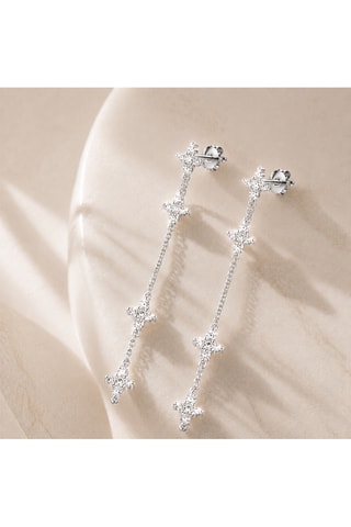 Pendientes - Plata y circones